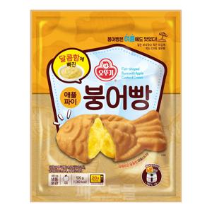 오뚜기 겉바속차 애플파이 붕어빵 520g