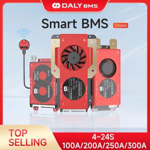 Daly SMART BMS 배터리 에너지 저장 BT, LiFePo4 4S, 12V, 8S, 24V, 16S, 48V, 리튬 이온 13S, 14S, 48V, 100A, 200A, 250A, 300A