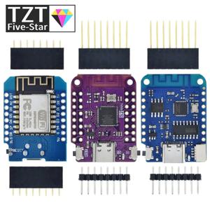 WeMos D1 미니 프로 V3.0 NodeMcu 기반 사물 인터넷 개발 보드, Lua WIFI, ESP8266, CH340G, NodeMCU V2, 4MB, 16MB 바이트