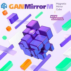 GAN Mirror M UV 마그네틱 매직 스피드 큐브, 스티커리스 전문 피젯 토이, GAN Mirror M Cubo Magico 퍼즐