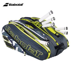 BABOLAT 3R 12R 테니스 가방, 퓨어 에어로 시리즈, 알카라스 테니스 라켓 배낭, 성인 남성 여성 테니스 코트 핸드백, 신제품