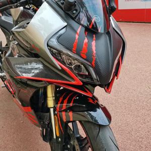 오토바이 몬스터 클로 스크래치 스티커, DIY 모토크로스 헬멧 비닐 데칼, Aprilia KTM 가와사키 야마하 스즈키 혼다용, 2 개