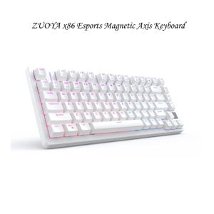 ZUOYA Esports 마그네틱 축 키보드, 유선 단일 모드 퀵 트리거, 핫 플러그, GATERON 마그네틱 축 스위치, X86