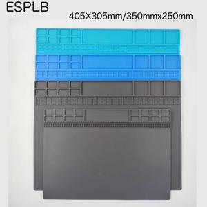 Esplb 405x305mm 단열 수리 패드 납땜 작업 스테이션 매트 실리콘 용접 납땜 유지 보수 플랫폼