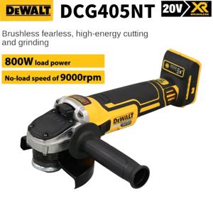 DEWALT 브러시리스 리튬 앵글 연마기 충전 전기 연마기, 금속 절단기, DCG405NT