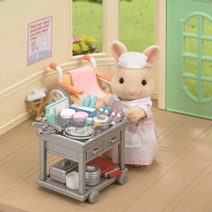 Sylvanian Families 의류 가구 하우스, 숲 작은 클리닉 인형, 생일 선물 5094, 오리지널 액세서리