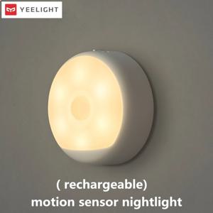 Yeelight LED 야간 조명 모션 센서 조명, 충전식 스마트 홈 램프, 침실 옷장 및 복도