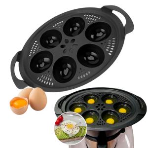 Thermomix 주방용 계란 보일러, 찜솥 밀렵꾼 기계 금형, 스팀 바구니, 조리 기구 도구, TM5, TM6, TM31, 6 홀