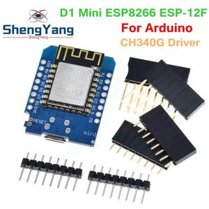 WeMos Arduino용 미니 와이파이 개발 보드, 마이크로 USB 3.3V, ESP-8266EX 11 디지털 핀 기반, D1, ESP8266, ESP-12F, ESP12 모듈