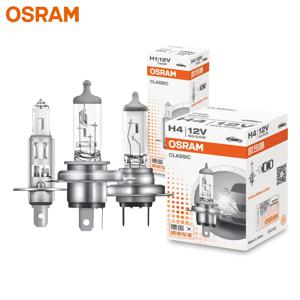 OSRAM 백색광 표준 램프 H1 H4 H3 H7, 12V, 정품 헤드라이트, 자동차 안개등, 55W 9003 HB2, 자동차 할로겐 전구, OEM 품질, 1 개