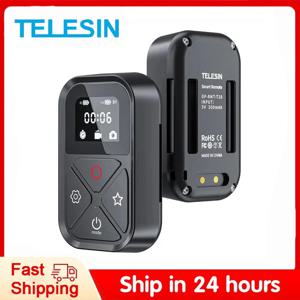 TELESIN T10 블루투스 리모컨, Go Pro 80M 액션 카메라용 무선 스마트 리모컨, GoPro Hero 12 11 10 9 액세서리