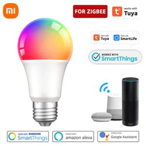 샤오미 투야 지그비 스마트 전구 E27 RGB 지그비 LED 전구, 스마트 홈 스마트 램프, 알렉사 구글 홈용, 18 W, 15 W, 12 W, 9W