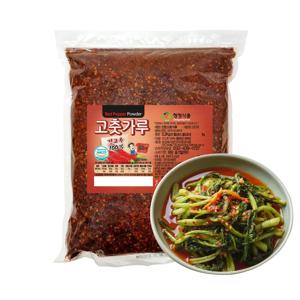 청정식품 중국산 겉절이 열무김치용 거친 고춧가루 2.5kg CJA001-25