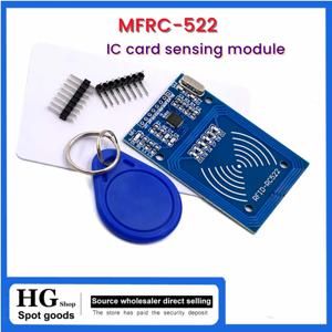 MFRC-522 RC522 RFID RF IC 모듈, S50 SPI 라이터 리더 센서 카드 모듈 키트, 3.3V DC 13.56Mhz, 로트당 1-10 개