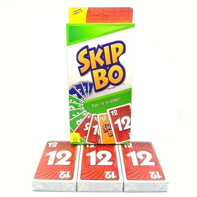 UNO 플립! 보드 게임 UNO:SKIP BO 카드 포켓몬 피카츄 카드 게임 멀티플레이어 UNO 카드 게임, 가족 파티 게임 장난감, 어린이 장난감