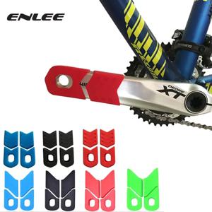 ENLEE 산악 자전거 크랭크 보호 커버, MTB 자전거 크랭크 세트, 보호 크랭크 암 커버, 범용 자전거 액세서리, 4 개 1 세트