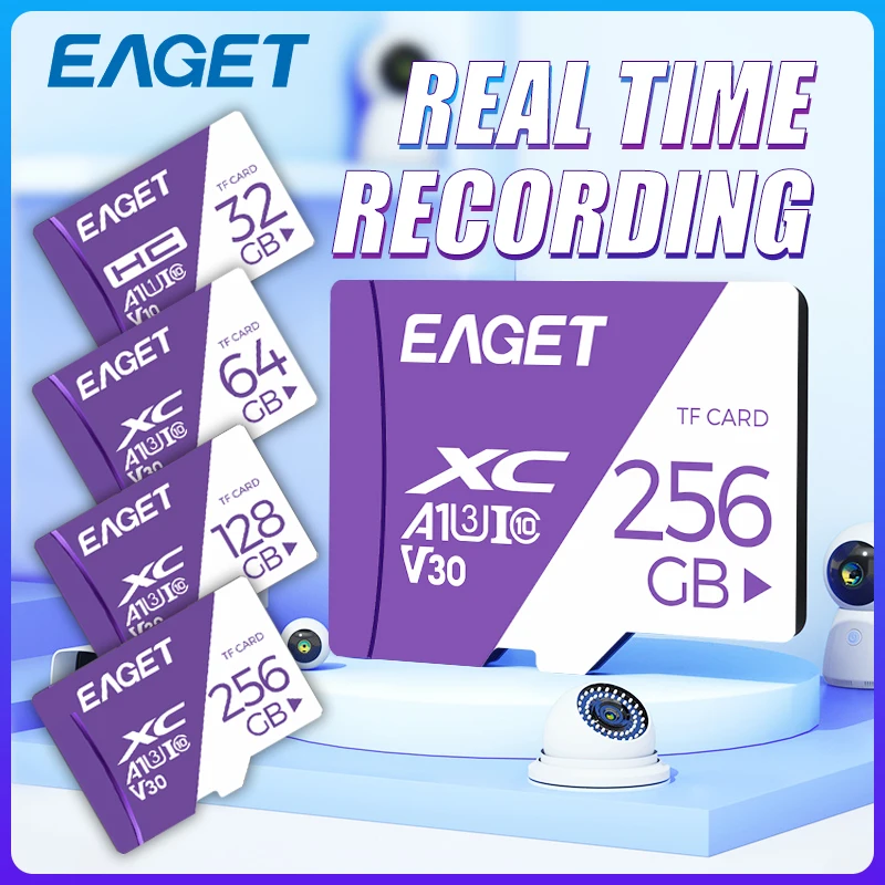 Eaget TFCE 메모리 카드, 마이크로SD TF SD 카드, 클래스 10 UHS-1 플래시 카드, 512GB, 256GB, 128GB, 32GB, 64GB, 32GB