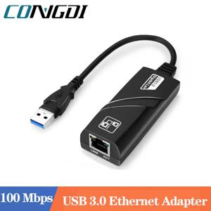 USB 3.0 Rj45 랜 이더넷 유선 어댑터, 10/100Mbps 네트워크 케이블, 샤오미 미 박스 PC 윈도우 10 USB 3.0 네트워크 카드용