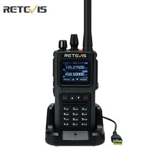 Retevis C1 워키토키 VOX 무전기 장거리 5W walkie talkie 생활 햄무전기 C형 충전기 캠핑 송수신기 아마추어 라디오 IP67 방수 고성능라디오 UHF VHF ham radio 통신 고주파 아마추어무선