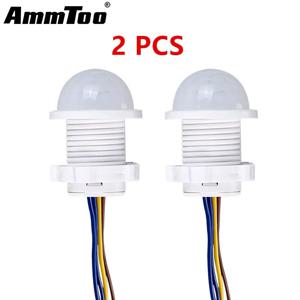 LED PIR 적외선 감지기 IR 적외선 모션 센서 스위치, 조절식 시간 지연 스위치, 가정용 조명 유도용, AC 220V, 110V