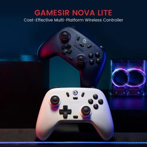 GameSir Nova Lite 무선 게임패드 컨트롤러, 블루투스 동글, 유선 스위치, 안드로이드, IOS, PC 및 스팀 게임용