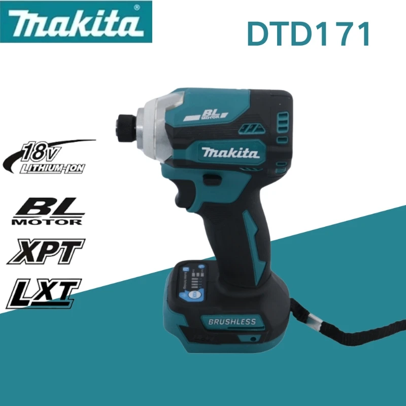 Makita DTD171 별렌치 세트 임팩트 드라이버 18V BL 모터 베어 툴 유닛 브러시리스 임팩트 드라이버 18V 브러시리스무선 임팩트 드라이버