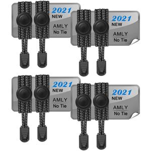 모든 스포츠 신발 액세서리에 적합한 라운드 신발 끈, 플라스틱 잠금 장치, 레이지 신발 레이스 고무 밴드, 탄성 타이 없음