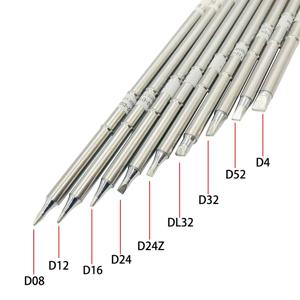 T12 납땜 인두 팁 T12D 시리즈 인두 팁, Hakko FX951 STC 및 STM32 OLED 납땜 스테이션, 전기 납땜 인두