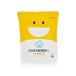 강청 무첨가(계면활성제) EM 세탁세제 가루세제 1kg 드럼 일반용