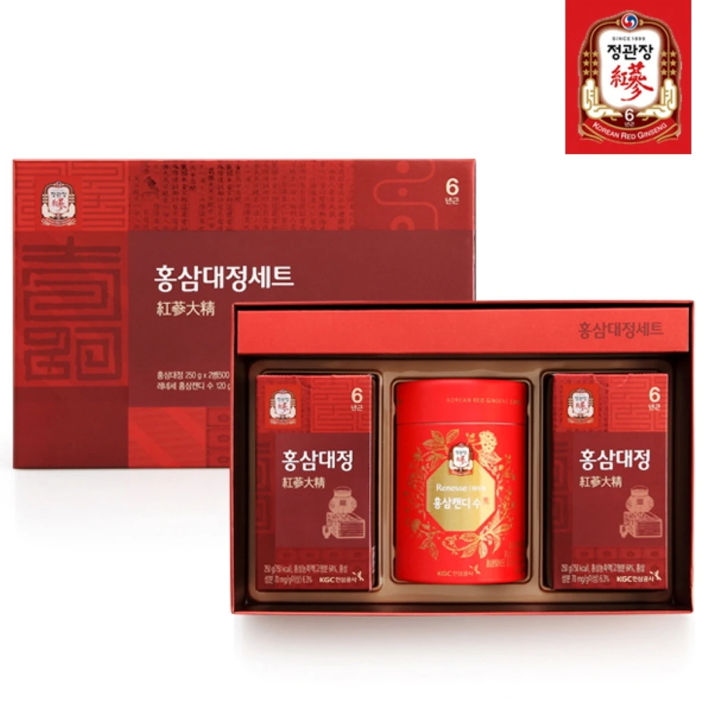 정관장 홍삼대정세트 250g*2병+캔디120g