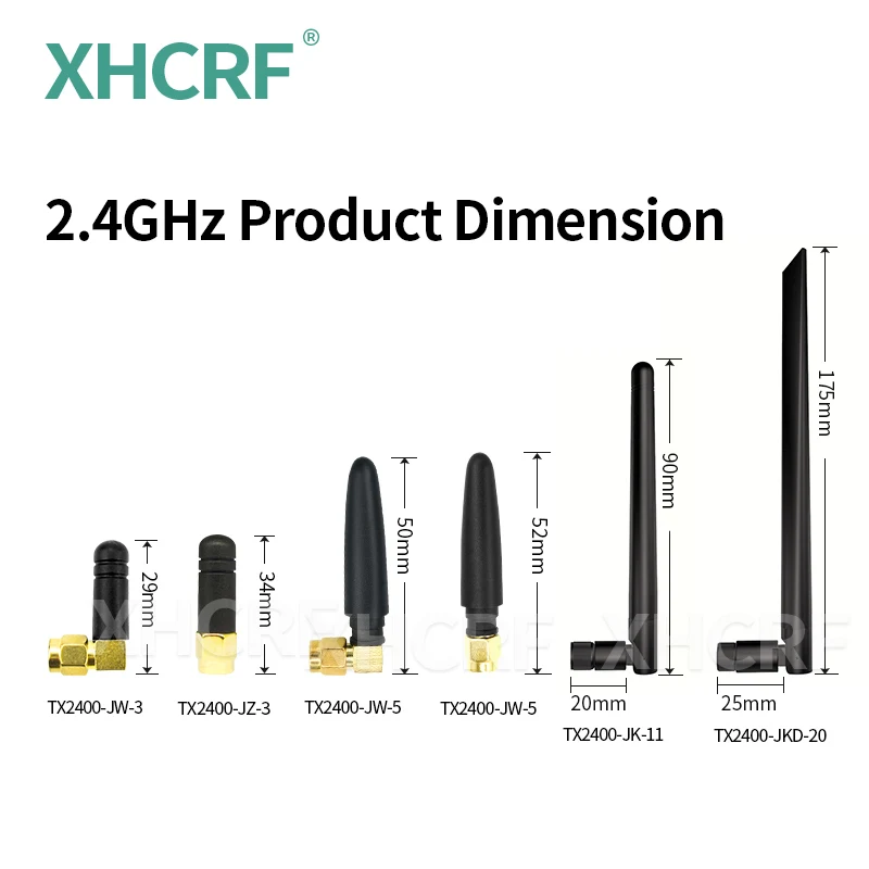 무선 모듈용 2.4 GHz 라우터 안테나 2.4 GHz 와이파이 안테나, 슈퍼 쇼트 옴니 지그비 인터넷 SMA 남성 2.4G 외부 공중