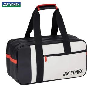 YONEX 고품질 내구성 배드민턴 라켓 스포츠 가방, PU 라켓 스포츠 테니스 가방, 대용량 2 피스 라켓 세트, 남녀 공용