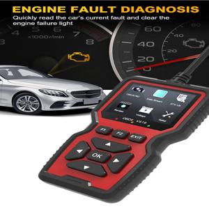 OBD2 V519 라이브 데이터 스캐너, 전문 정비공 OBDII 진단 코드 리더 도구, 엔진 조명 확인, 코드 읽기 및 지우기