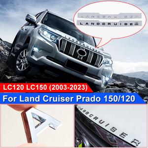 Toyota Land Cruiser Prado 120 150 엔진 커버 장식 랜드 크루저 로고 수정 액세서리 LC150 커버 레터 스티커 2022 2021 2020 2019 2018 2017 2016 2015 2014 2013 2012 2011 2010 2009 2008 2007 2006 2005 2004 2003