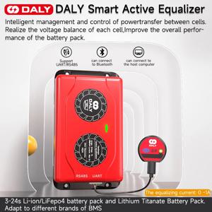 DALY Smart Bms 1A 액티브 밸런서 Lifepo4 16s 이퀄라이저 1A 리튬이온 BMS 배터리 밸런서 3S 4S 12V 7S 8S 24V 10S 12S 14S 20S