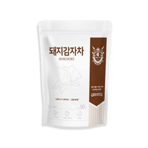 Greatea 그래이티 국산 볶은 돼지감자 차 50티백