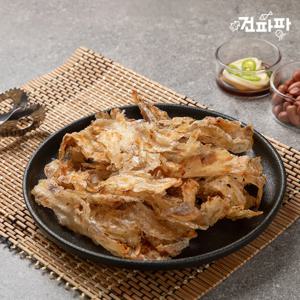 파파 맛있는 건어물 간식 주전부리 단짠단짠 구운 쥐포채 100g+100g