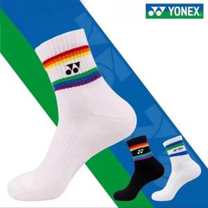 YONEX 두꺼운 수건 바닥 스포츠 양말, 땀 흡수 및 탈취, 피트니스 러닝, 배드민턴 양말, 신제품