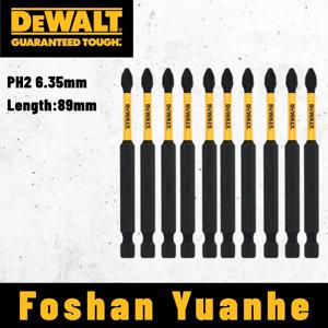 DEWALT PH2 필립스 오리지널 89mm 드릴 임팩트 로터리 전기기사 목수, 특정 배치 헤더 전동 공구 액세서리