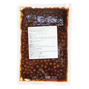 해피니스디저트 브라운슈거 타피오카 펄(흑당펄) 500g