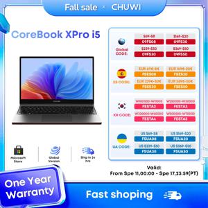 CHUWI 코어북 XPro 노트북 게이밍, 인텔 i5-12450H,16GB RAM, 512GB SSD,15.6 인치 FHD 1920*1080, 윈도우 11 노트북, 1TB SSD 확장