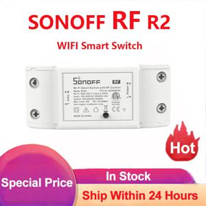 SONOFF RF R2 와이파이 무선 스마트 스위치, 433MHz RF 제어, 스마트 음성 타이머, eWelink 앱을 통한 DIY 스위치, 알렉사 구글 홈