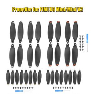 FIMI X8 미니/미니 V2 드론용 퀵 릴리스 프로펠러, 경량 소품 블레이드 윙 팬 액세서리, 예비 나사 키트, 8 개, 16 개