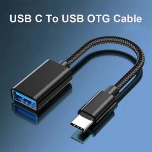 OTG 타입 C 케이블 어댑터 USB-타입 C 어댑터 커넥터, 샤오미 삼성 S20 화웨이 OTG 맥북 프로용 데이터 케이블 변환기