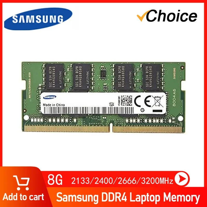 고성능 노트북 메모리, 삼성 DDR4, 8GB, 2400MHz, 2133MHz, 2666MHz, 3200MHz, Sodimm 노트북