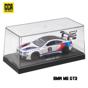 CCA MSZ 1:43 BMW M6 gt3 람보르기니 마세라티 맥라렌 랜드로버 가드 벤츠 자동차 모델, 헬멧 아크릴 상자 합금 자동차 장난감