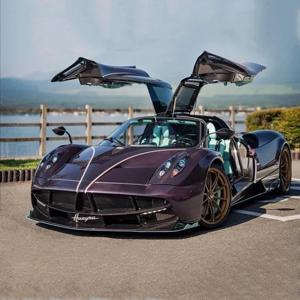 1:32 Pagani Huayra Dinastia 합금 레이싱 카 모델, 다이캐스트 금속 장난감 럭셔리카 로고 모델, 높은 시뮬레이션 사운드 및 라이트, 어린이 선물