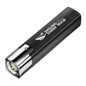 USB 충전식 18650 배터리 LED 손전등, 야간 라이딩 캠핑 사냥 야외 방수 손전등