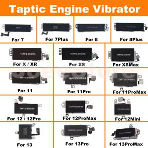 아이폰용 탭틱 엔진, 아이폰 13, 12, 11, 프로 맥스, X, XS, XR, 7, 8 플러스, 진동 무소음 모터 모듈, 플렉스 케이블 수리 교체