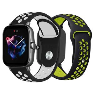 Amazfit GTS 4, GTR 4, 3/2 미니, 프로, 스트라토스, 밸런스 스포츠 실리콘 팔찌, Amazfit bip 5-bip 3 프로 스트랩, 20mm, 22mm